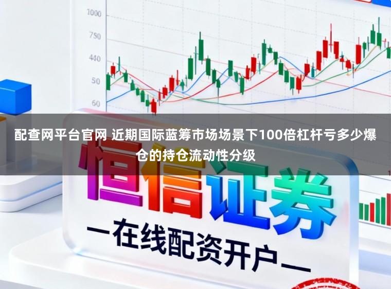 配查网平台官网 近期国际蓝筹市场场景下100倍杠杆亏多少爆仓的持仓流动性分级