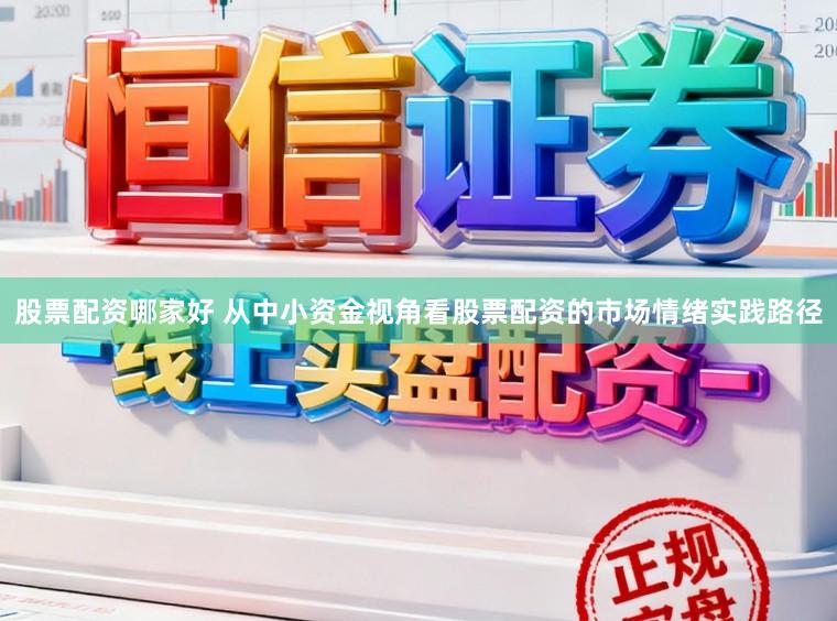 股票配资哪家好 从中小资金视角看股票配资的市场情绪实践路径