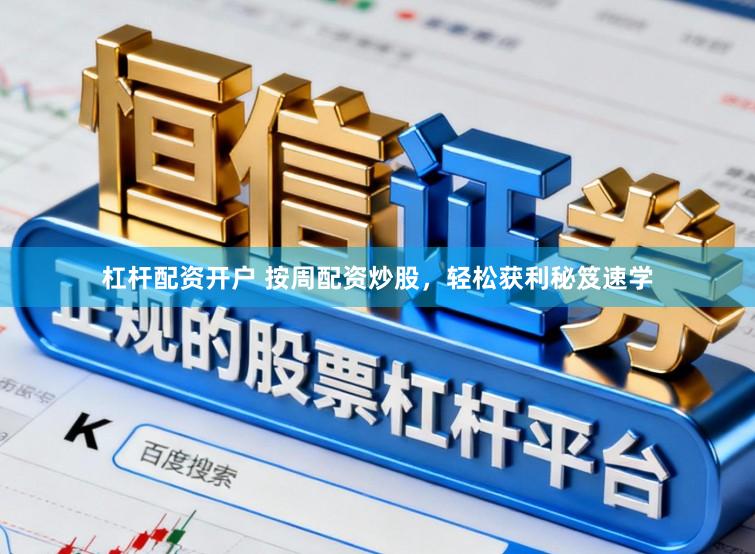 杠杆配资开户 按周配资炒股，轻松获利秘笈速学